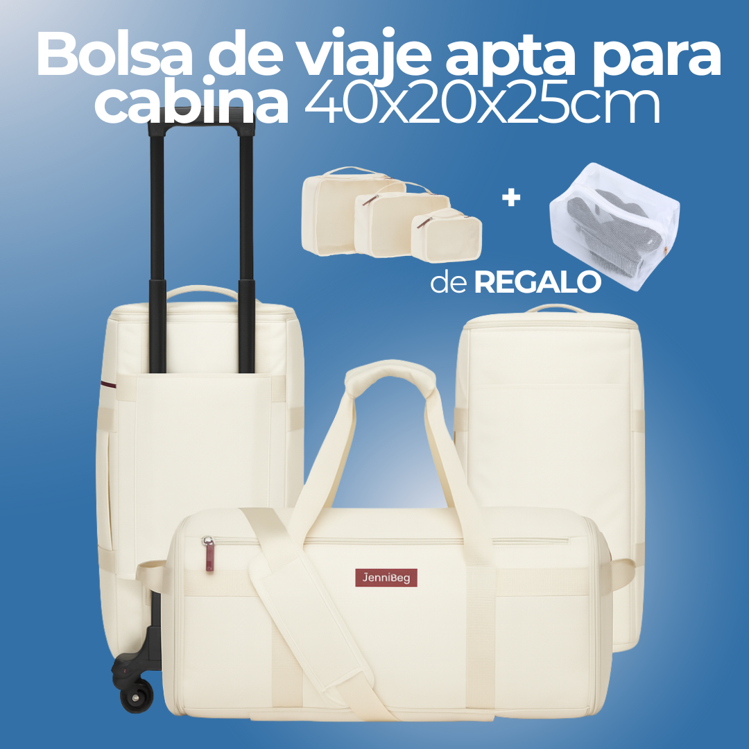 FlyBag - Mochila de Viaje Apta para cabina