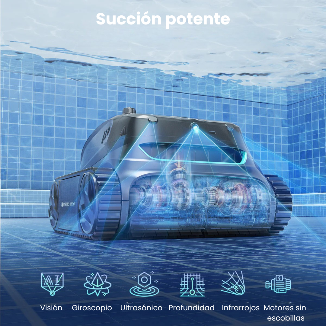 WYBOT S2 Solar Robot limpiapiscinas con autocompatibilidad
