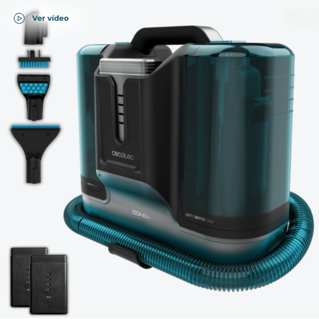 JetClean Potencia y limpieza sin cables – 150W + 2 baterías