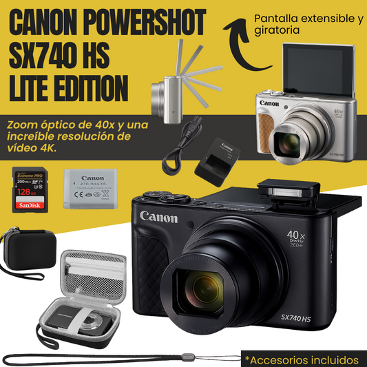 Cámara PowerShot SX740 HS Lite Edition
