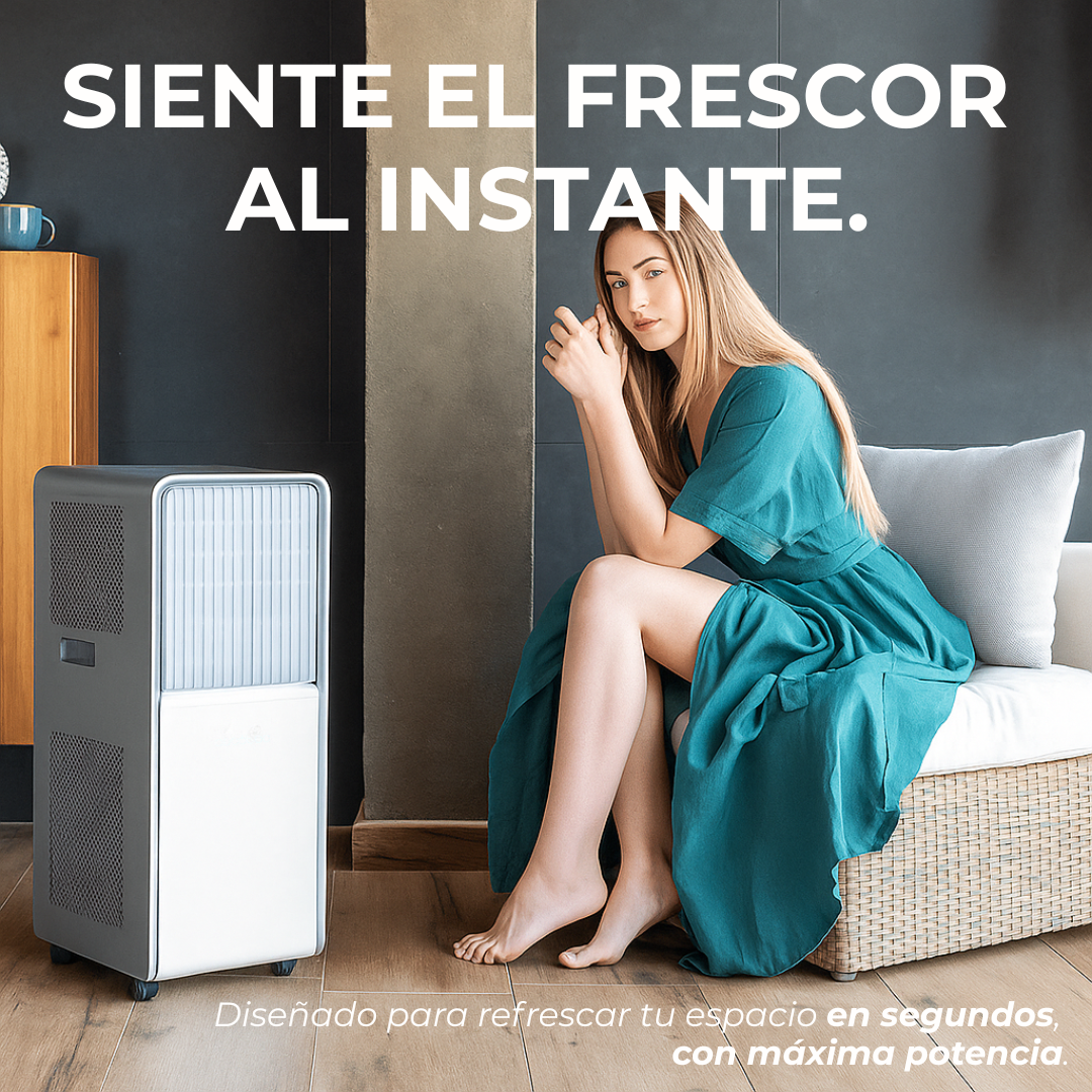 Aire Acondicionado portátil de Diseño 4 estaciones