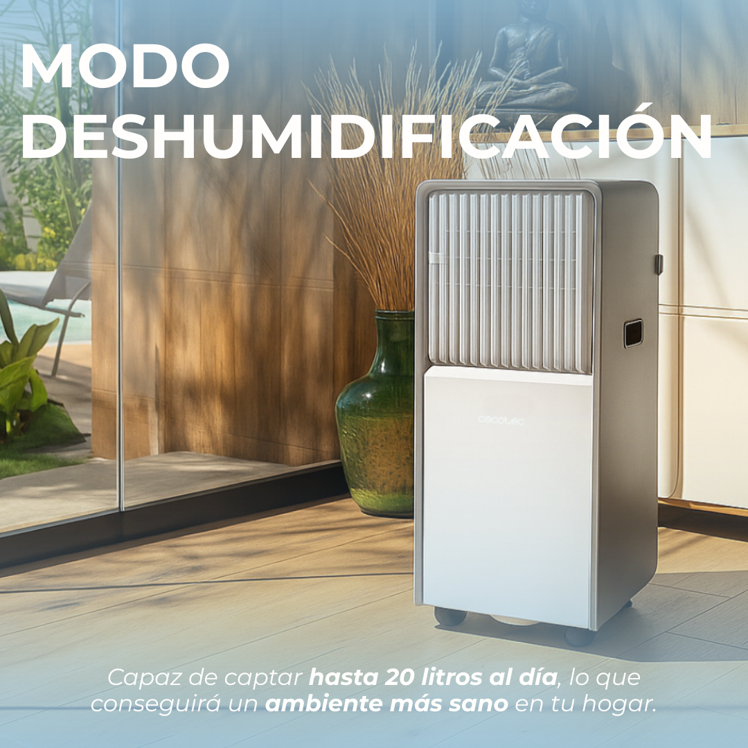 Aire Acondicionado portátil de Diseño 4 estaciones