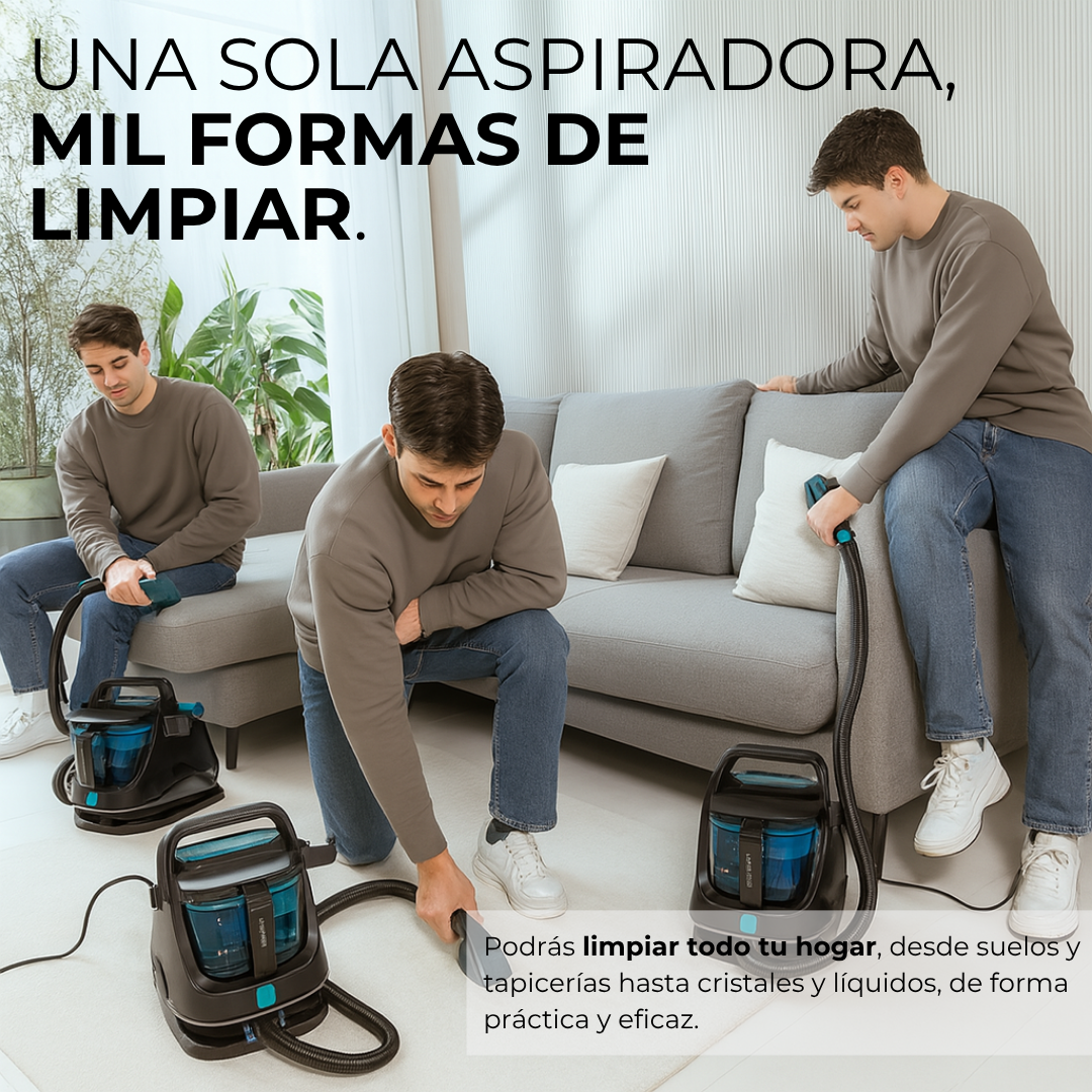 JetClean Potencia y limpieza sin cables – 150W + 2 baterías